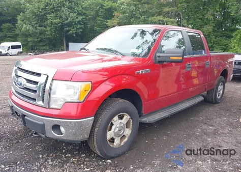 2011 Ford F-150 Xlt из США, поврежденный, VIN 1FTFW1EF1BKD16168